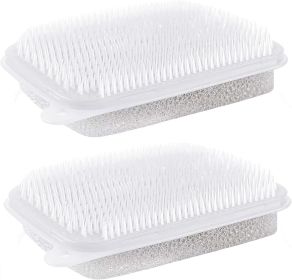 2pcs Vegetable Brush Double-Sided Fruit and Vegetable Scrubber Veggie Brush Soft Bristles Cleaning Tool for Produce, Kitchen Utensils
